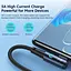 Кабель игровой Toocki U-образный 180 USB Type-C to Lightning PD 20W угловой 1.2 м - миниатюра 3