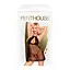 Еротичний пеньюар та трусики LIBIDO BOOST чорний Penthouse s/m - мініатюра 3