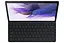 Чехол-клавиатура Samsung для Samsung Galaxy Tab S7 FE/Tab S7 Plus/S8 Plus Black (EF-DT730BBRGRU) - миниатюра 6