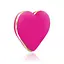 Вибратор Rianne S Heart Vibe 5.5 см фуксия - миниатюра 2