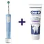 Набор: зубчатая щетка Оral-B Vitality Pro Protect X Clean D103 Blue + зубная паста Oral-B Pro-Science Восстановление эмали Деликатное отбеливание 75 мл - миниатюра 1