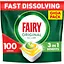 Уценка. Капсулы для посудомоечных машин Fairy Original Все-в-1 Лимон 100 шт. - миниатюра 1