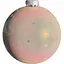 Новогодний шар на елку Dashuri 120 мм глянец, пудровый 120117702 - миниатюра 1