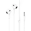 Дротові навушники Hoco M1 Max crystal earphones with mic, 3.5mm, 1.2m, white - мініатюра 1