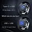Автомобильное зарядное устройство Baseus B5-C15C PPC Car Charger 30W PD QC 4.0 (Type-C+USB) (219764351) - миниатюра 5