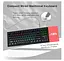 Клавиатура игровая механическая Aula Mechanical F-3032 Black keycaps + 21 Yellow keys KRGD Brown - миниатюра 5