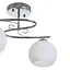 Люстра Brille потолочная для прихожей E27 60W CH (LK-652C/2) - миниатюра 5