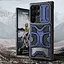 TPU+PC чохол Nillkin CamShield Adventurer Pro (шторка на камеру) для Samsung Galaxy S23 Ultra Interstellar Blue - мініатюра 5