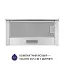 Вытяжка телескопическая Minola HTL 5714 I 1100 LED - миниатюра 2