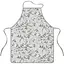 Фартух Ardesto Grey Leaves cірий 60 х 80 см (ART12GL) - мініатюра 1