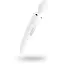 Вібромасажер Satisfyer Wand-er Woman (White/Chrome) - мініатюра 1