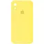 Чохол Epik Silicone Case Square Full Camera Protective AA для Apple iPhone XR 6.1 Жовтий/Yellow - мініатюра 1