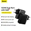 Блок живлення мережевий адаптер Baseus GaN5 Pro Fast Charger 100 W (CCGP090201) чорний - мініатюра 9
