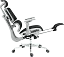 Офисное кресло GT Racer черно - белое (B-2450 White/Black) - миниатюра 9