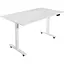 Компьютерный стол с регулируемой высотой Di Volio Rapalo белый - миниатюра 1