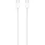 Кабель Apple USB-C Woven Charge 1m OEM (MQKJ3) білий [100555] - мініатюра 2