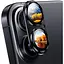 Захисне скло DK для Apple iPhone 16 Plus на камеру CD Metal Armor 021404 black - мініатюра 1