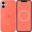 Чохол Epik Silicone case AAA with Magsafe and Animation button для Apple iPhone 16 Plus 6.7 Tangerine - мініатюра 2