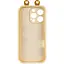 Чохол Epik TPU Toys Case with Ears для Apple iPhone 12 Pro 6.1 Sand - мініатюра 3