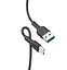 Кабель Hoco X33 Micro 4A Surge flash charging data cable Чорний - мініатюра 2
