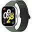 Ремешок DK для Xiaomi Mi Band 8 Pro Silicone Shaped Magnetic Band (018838) (green / black) - миниатюра 2