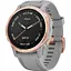 Спортивные часы Garmin Fenix 6S Rose Gold-tone with Powder Gray Band (010-02159-21/20) - миниатюра 1