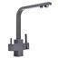 Змішувач для кухні під осмос Globus Lux GLLR-0111-3-Titanium Графит - мініатюра 1