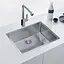 Кухонна мийка Franke Maris MRX 210-40/127.0598.745/нержав.сталь полірована/квадратна/440х440х180/врівень зі стільницею SlimTop - мініатюра 2