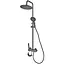 Душевая система с кнопочным переключателем из алюминия Champion PBD-009-J graphite CH6550, Графит - миниатюра 1