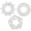 Набор эрекционных колец You2Toys Stardust Rings 3 шт. прозрачный - миниатюра 1