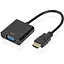 Конвертер HDMI M тато на VGA f мама перехідник адаптер ATcom  - мініатюра 1