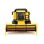 Автомодель Зернозбиральний комбайн New Holland TC5.90 із зерновою жниваркою Bburago 15.8х21.3х15.6 см det0015059 - мініатюра 2