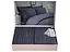 Постільна білизна Rails Antracite Сатин Преміум Maison D'or pbe0050984 - мініатюра 2