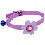 Нашийник для котів Coastal Sassy безпечний фіолетова ромашка 1х25 см - мініатюра 1