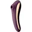 Вакуумний стимулятор із вібрацією Satisfyer Dual Kiss Бордовий - мініатюра 1