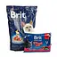 НАБІР Корм ​​сухий Brit Premium Sterilized Lamb д/стерилізованих котів ягня 1,5 кг + 4 паучі М'ясна тарілка - мініатюра 1