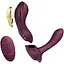 Смарт-вибратор в трусики Zalo AYA Velvet Purple насадка и пульт ДУ - миниатюра 1
