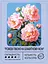 Набір для розпису по номерах "Рожеві півонії на блакитному фоні" 40*50 см, IDEA2-GX47247, ТМ "99IDEAS" - мініатюра 2