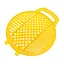 Терка пластмассовая круглая для детского питания и картофеля 24 см, Kitchette Желтый 84650 - миниатюра 1