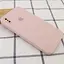 Чохол Epik Silicone Case Square Full Camera Protective AA для Apple iPhone XS Max 6.5 Рожевий/Pink Sand - мініатюра 2