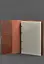 Шкіряний блокнот на кільцях (софт-бук А4, А5) 9.0 в м'якій світло-коричневій обкладинці - мініатюра 3