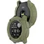 Чохол-бампер DK для Garmin Instinct 2X Силікон Outlines (green) - мініатюра 2
