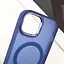 Чохол Epik TPU+PC Lily with MagSafe для Apple iPhone 14, 6.1 Deep Navy - мініатюра 5