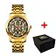 Наручные часы мужские 025 Sharp Gold-Black. Awarder acs0031819 - миниатюра 1