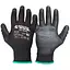Рукавички робочі захисні Mastertool поліуретанова чорна 10" (в упаковці 6 шт.) - мініатюра 1
