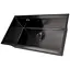 Кухонна мийка чорна врізна з PVD покриттям багатофункціональна Nett NB-7042, Чорний - мініатюра 10