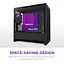 Корпус NZXT H3 Flow из закаленного стекла без блока питания, черный (CC-H31FB-01) - миниатюра 5