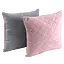 Подушка декоративная Руно Pink and Grey ромб 40 х 40 см (311.55 Pink and Grey ромб) - миниатюра 1