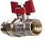 Кран кульовий прямий з американкою Water Valve Q003 NV-V123 1/2″ ЗB - мініатюра 3