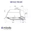 Вытяжка полновстраиваемая Minola HBI 5222 BLF 700 LED - миниатюра 10